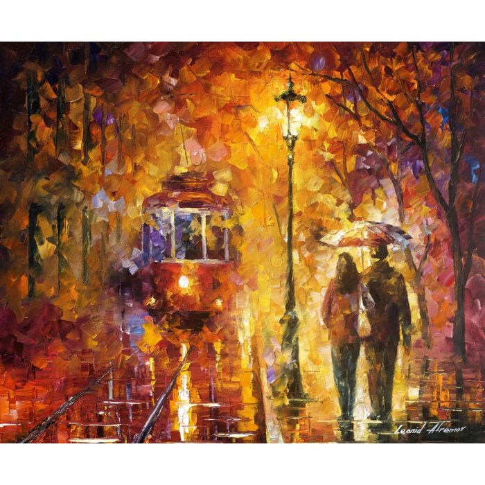 The Date - Canvas Painting (24 x 36)