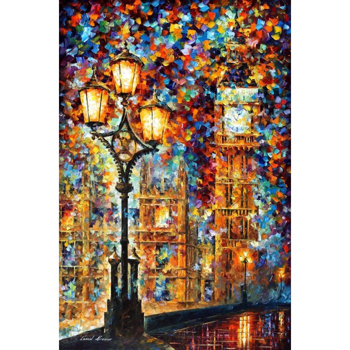 pictures and prints, London oil painting, Leonid Afremov London
