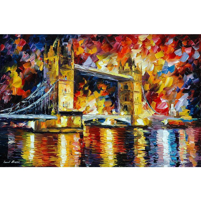 tower bridge painting