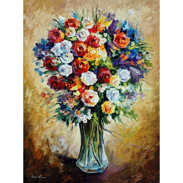 oil painting flowers