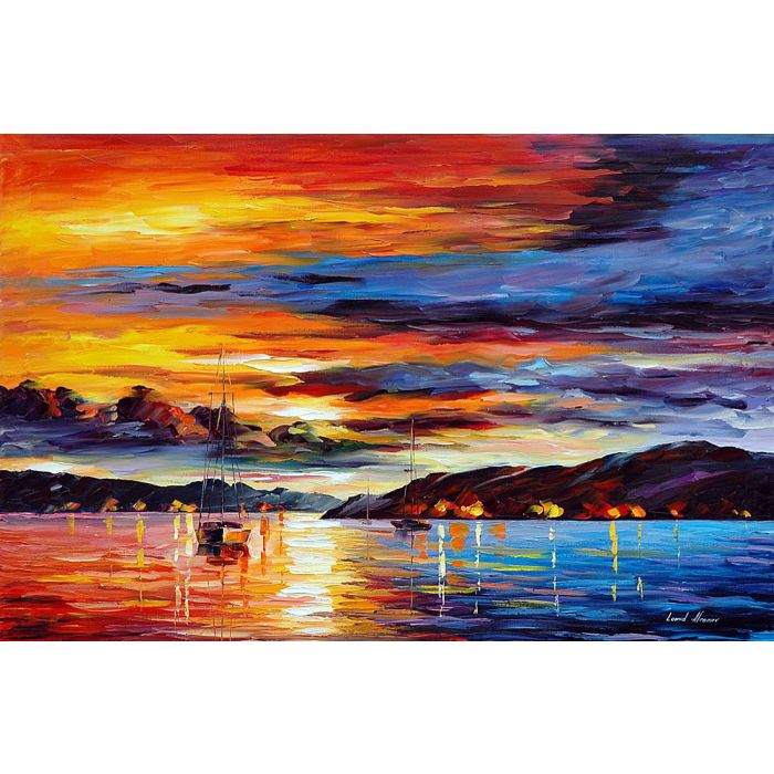 pink sunset painting, sunset oil painting on canvas, pink oil painting, pink oil paintings