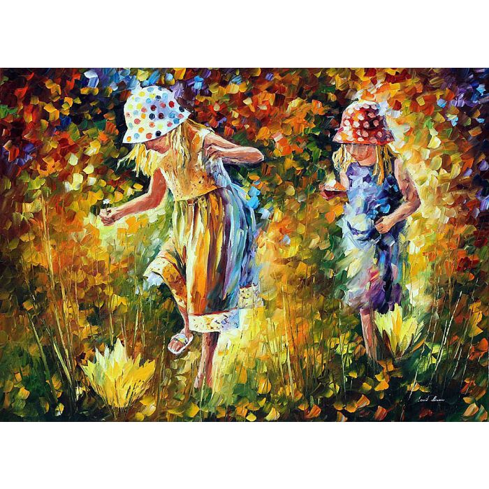 2 sisters painting, two sister painting, the two sisters painting, painting of two sisters