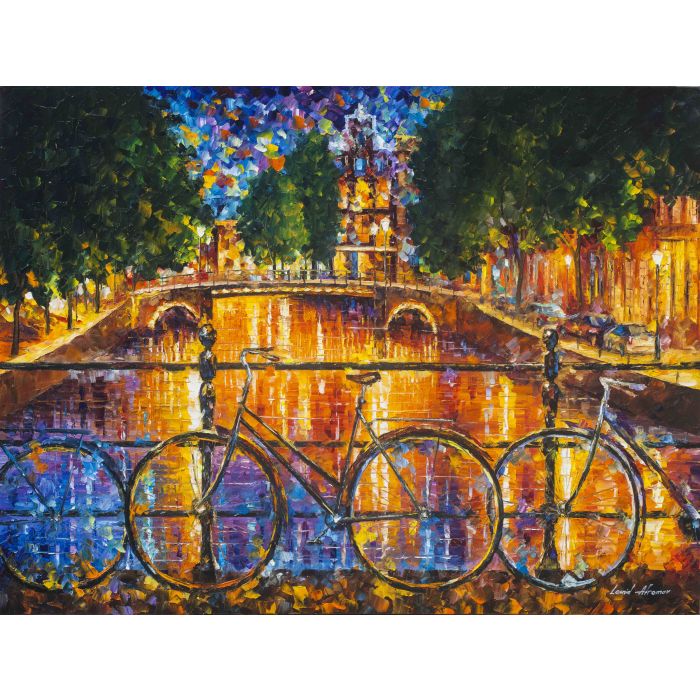 AMSTERDAM - THE BRIDGE OF BICYCLES