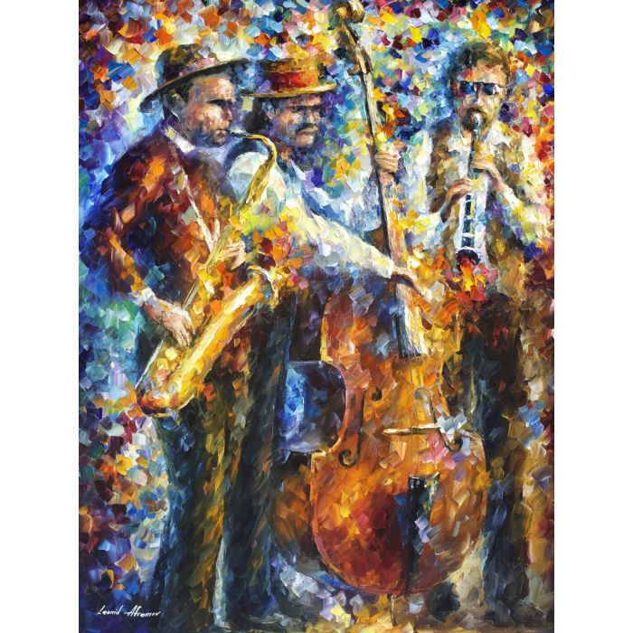 dipinti di musicisti jazz
