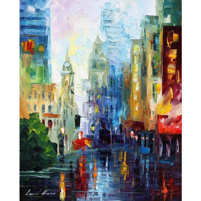 city canvas paintings, city paintings, city oil painting