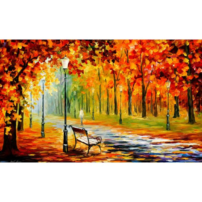 fall painting, fall artwork, fall canvas painting, the fall painting