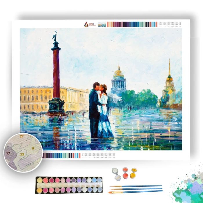 KISS IN. PETERSBURG - Paint By Numbers Full Kit