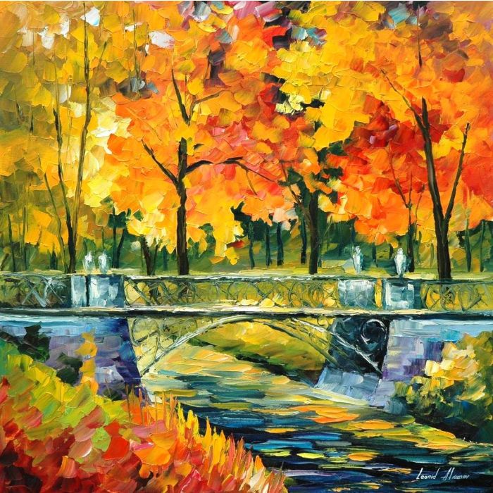 LITTLE BRIDGE IN THE FOREST