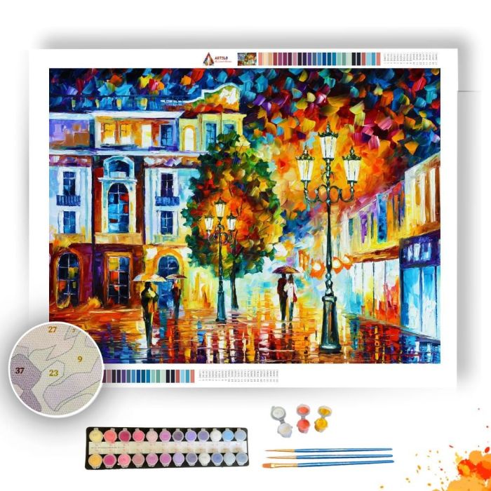 LONELY COUPLES IN LOVE - Paint By Numbers Full Kit