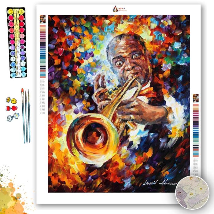 LOUI'S ARM STRONG - Paint By Numbers Full Kit