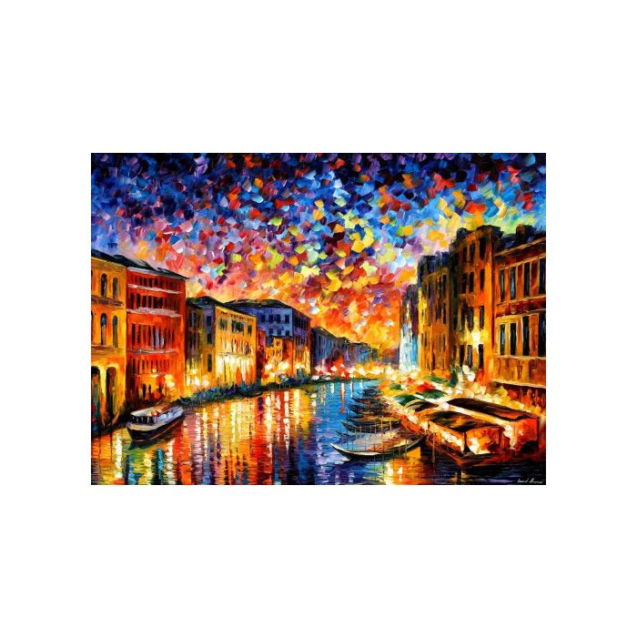 venice painting, painting of venice italy, oil painting of venice, venice canal painting