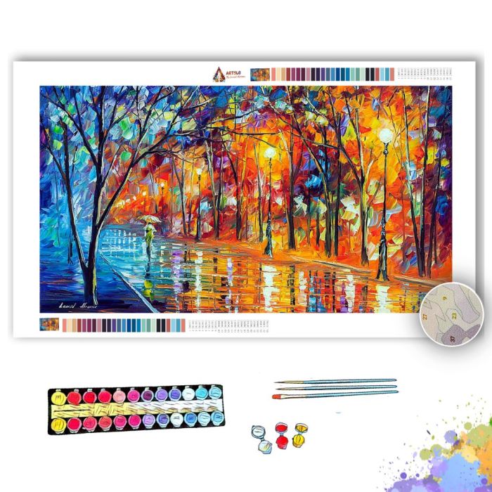 MISTY NIGHT - Paint By Numbers Full Kit