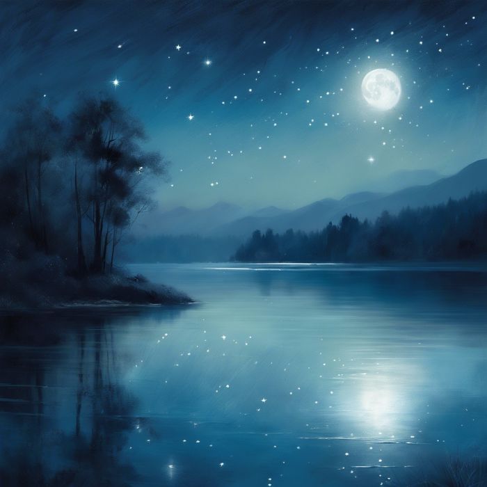 MOONLIT RIDGE TRANQUILITY SCENE