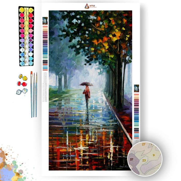 MORNING FULL OF LIFE - Paint By Numbers Full Kit