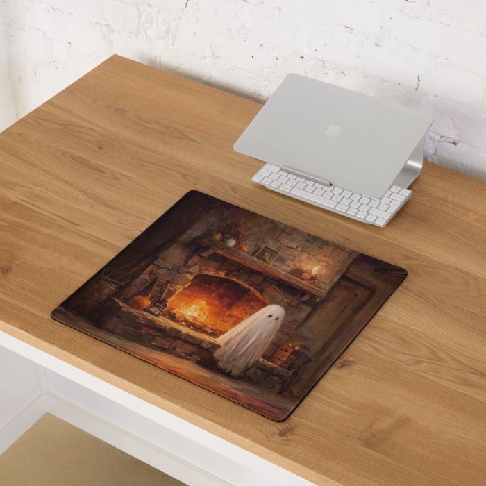 HEARTHSIDE GHOST FRIEND 18"x16" - Gaming mouse pad