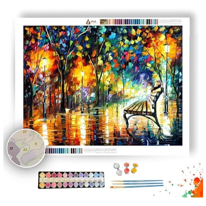NIGHT LONELINESS - Paint by Numbers Full Kit