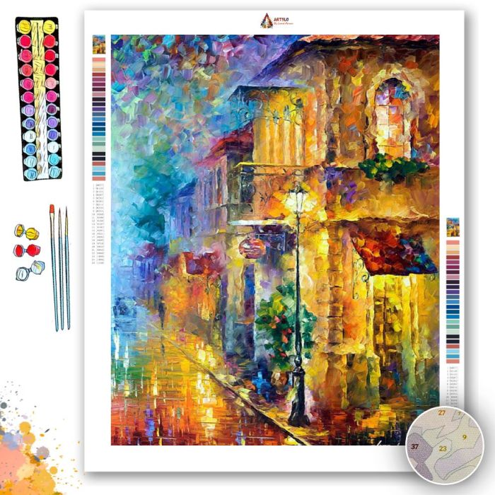 NIGHT OLD VITEBSK - Paint By Numbers Full Kit