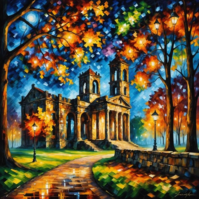 Mixed Media Painting By Leonid Afremov Studio