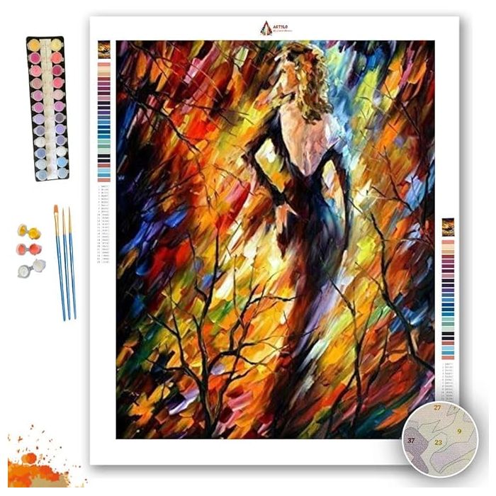 QUEEN OF FIRE - Paint by Numbers Full Kit