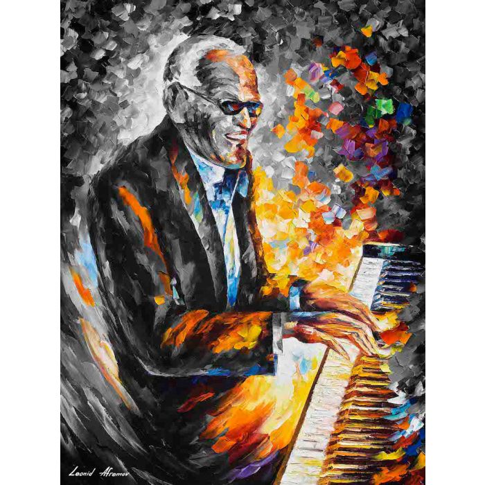 RAY CHARLES, JAZZ B&W