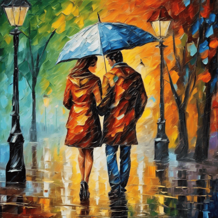 Mixed Media Painting By Leonid Afremov Studio