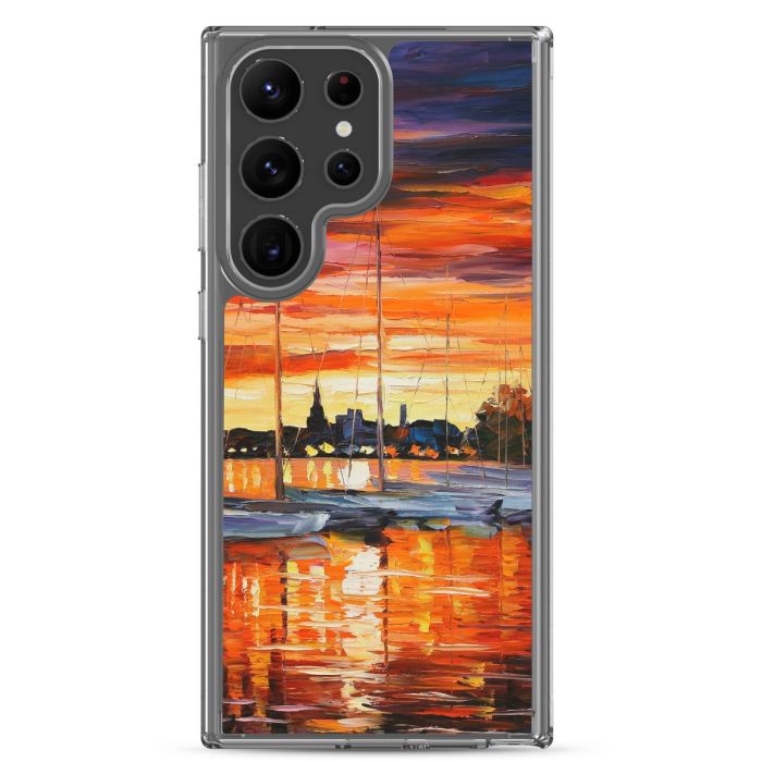 HELSINKI - SAILBOATS AT THE YACHT CLUB - Samsung Galaxy S23 Ultra phone case