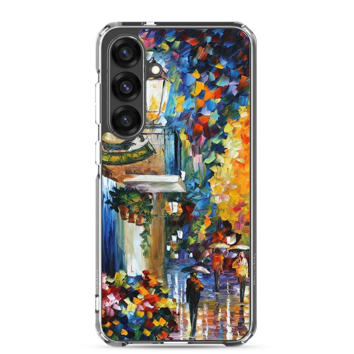 CAFE IN THE OLD CITY - Samsung Galaxy S25 Plus phone case