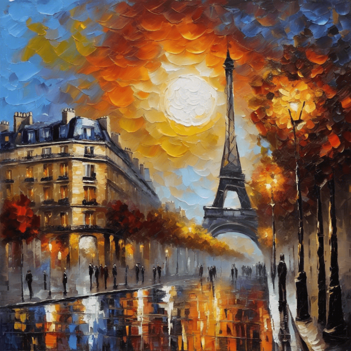 Mixed Media Painting By Leonid Afremov Studio