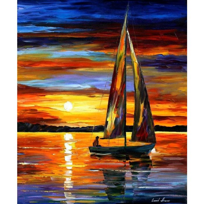 sailing paintings, sailing painting, sailing oil painting