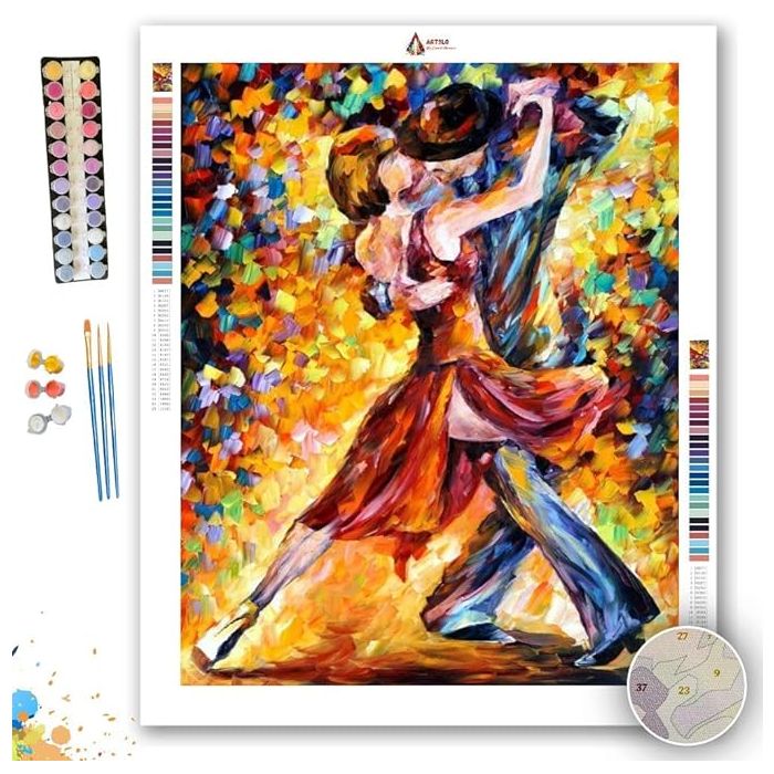 THE RHYTHM OF TANGO - Paint by Numbers Full Kit