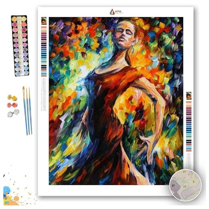 THE STYLE OF FLAMENCO - Paint by Numbers Full Kit