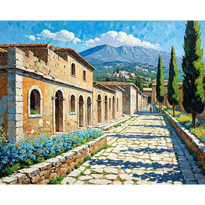 oil painting, hand-painted artwork, oil on canvas