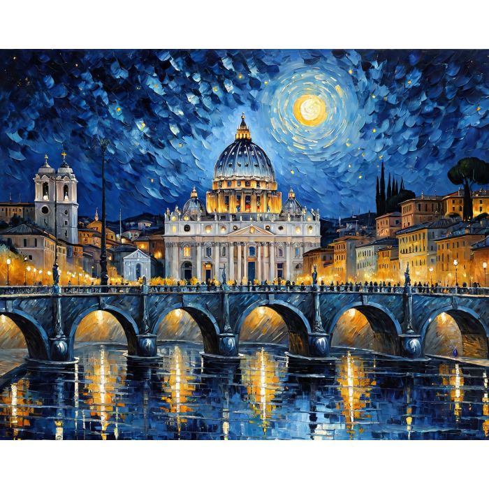 oil painting, hand-painted artwork, oil on canvas