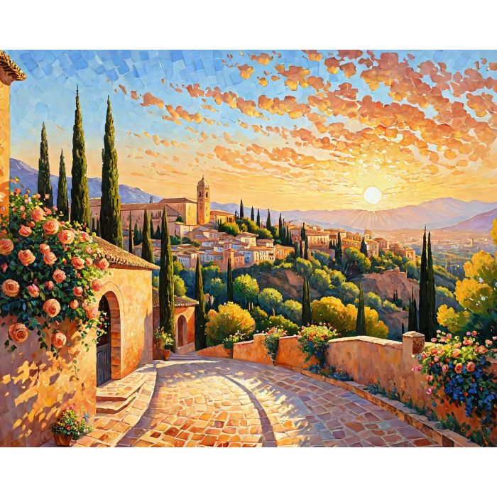 oil painting, hand-painted artwork, oil on canvas