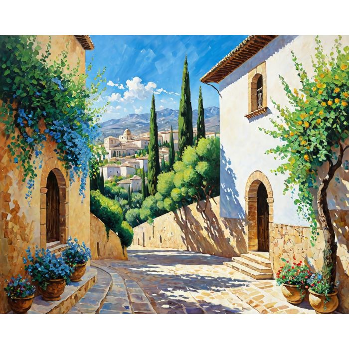 oil painting, hand-painted artwork, oil on canvas