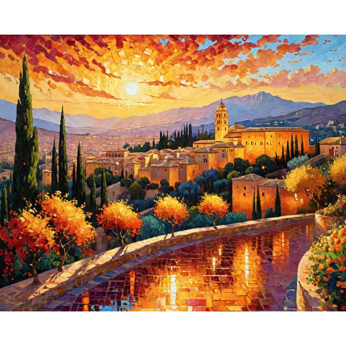 oil painting, hand-painted artwork, oil on canvas