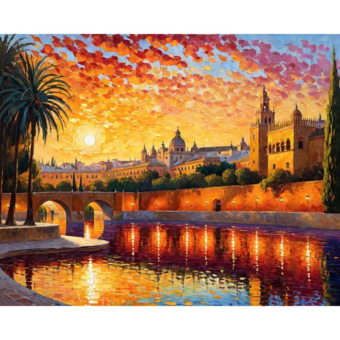 oil painting, hand-painted artwork, oil on canvas