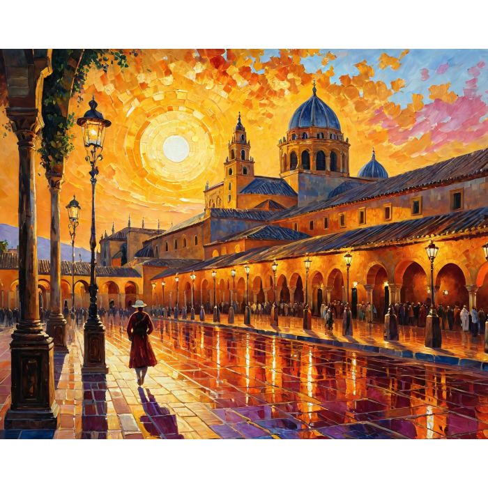 oil painting, hand-painted artwork, oil on canvas