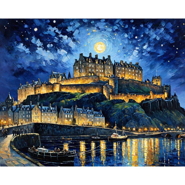 oil painting, hand-painted artwork, oil on canvas