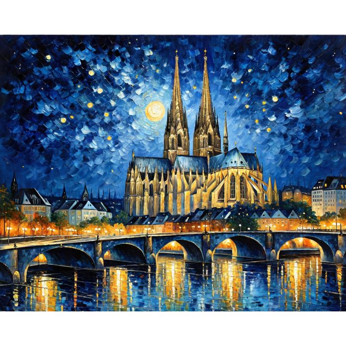 oil painting, hand-painted artwork, oil on canvas