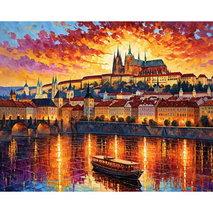 oil painting, hand-painted artwork, oil on canvas