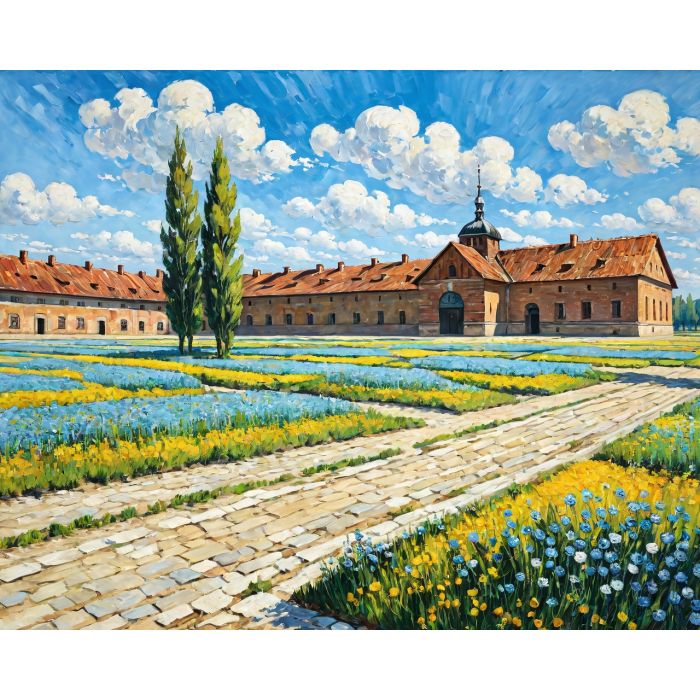 oil painting, hand-painted artwork, oil on canvas