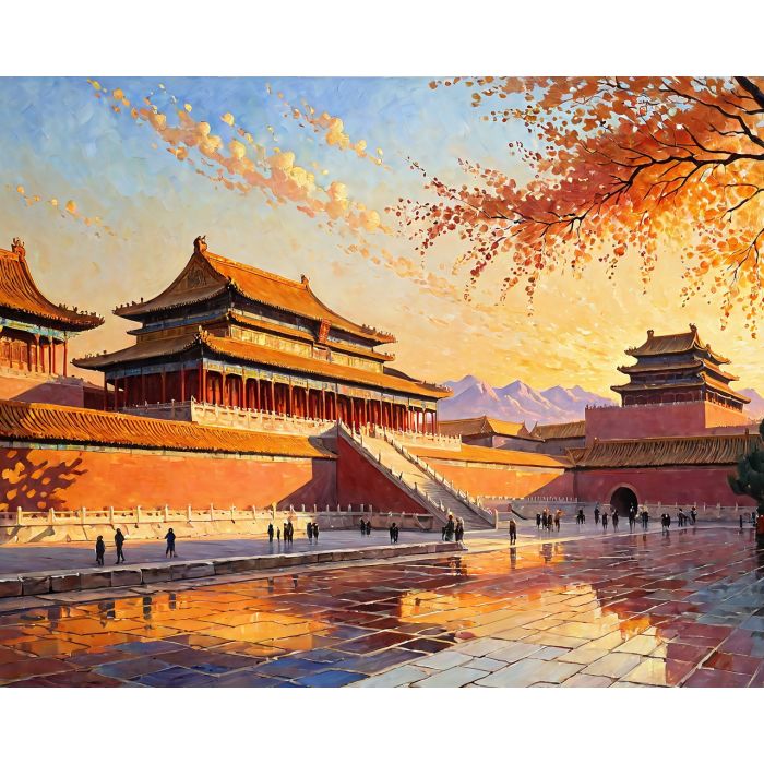 oil painting, hand-painted artwork, oil on canvas