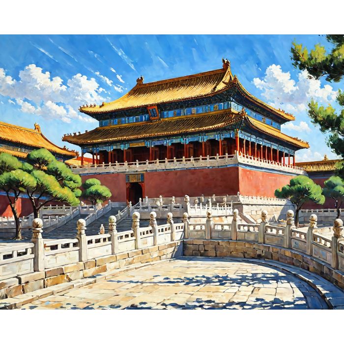 oil painting, hand-painted artwork, oil on canvas