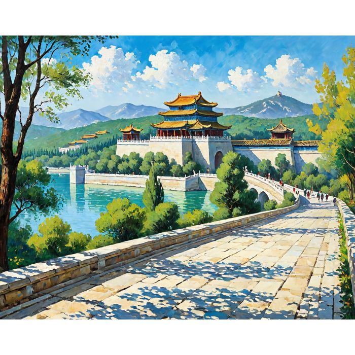 oil painting, hand-painted artwork, oil on canvas