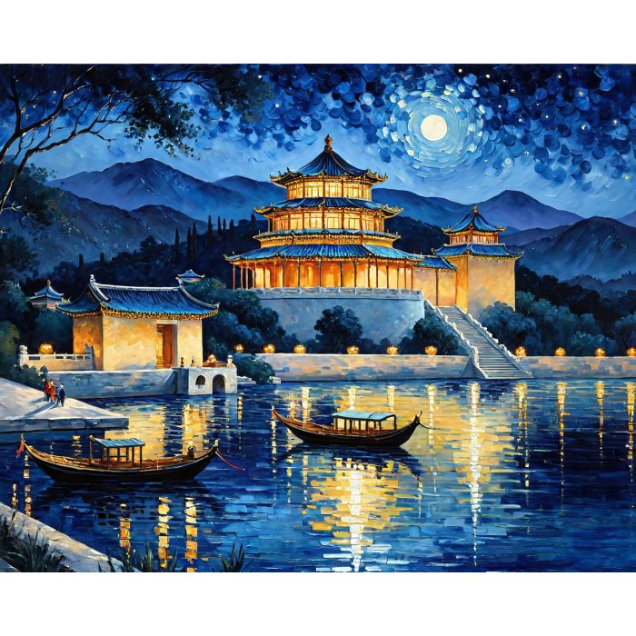 oil painting, hand-painted artwork, oil on canvas