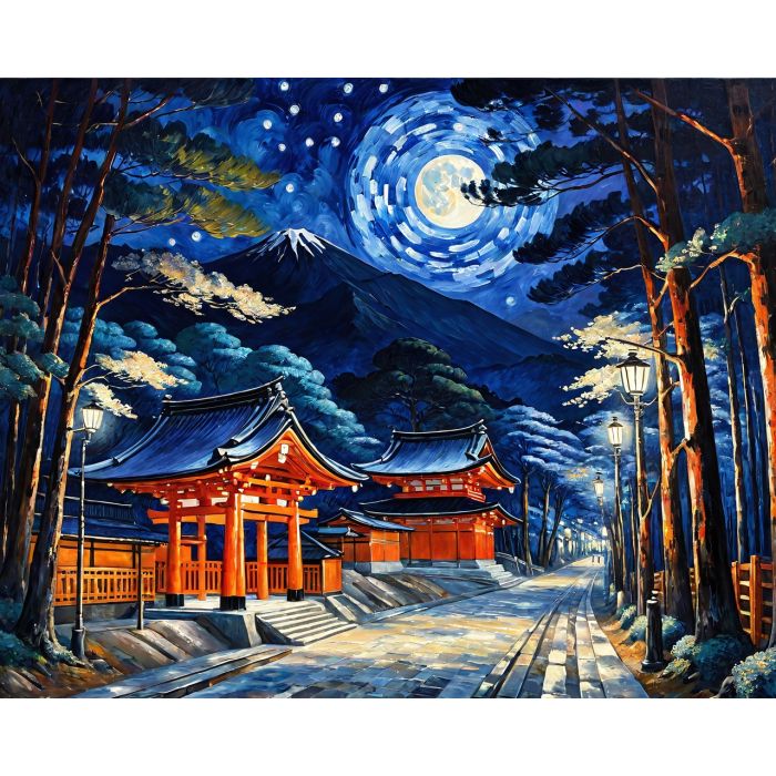 oil painting, hand-painted artwork, oil on canvas