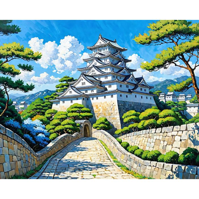 oil painting, hand-painted artwork, oil on canvas