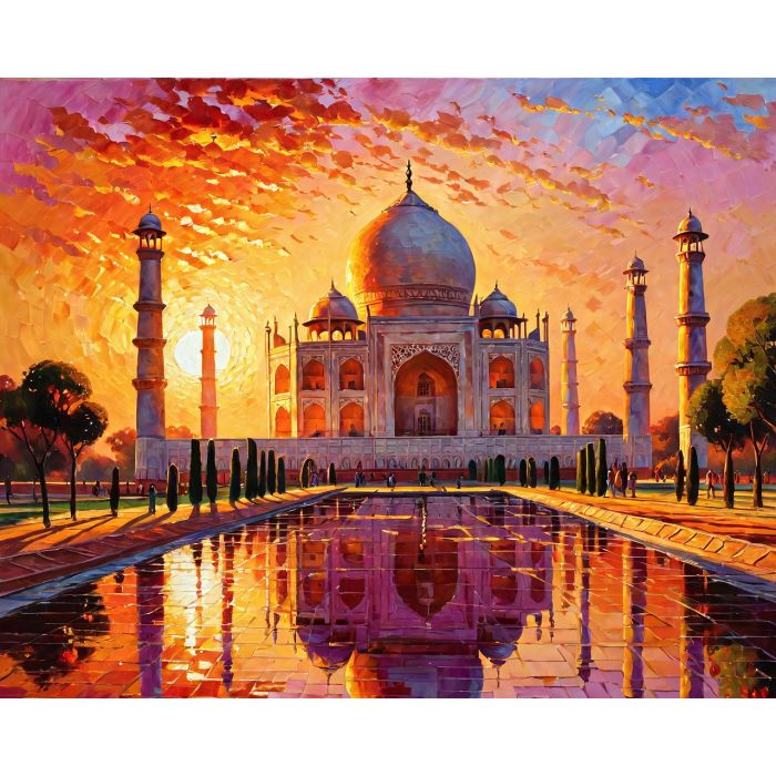 oil painting, hand-painted artwork, oil on canvas