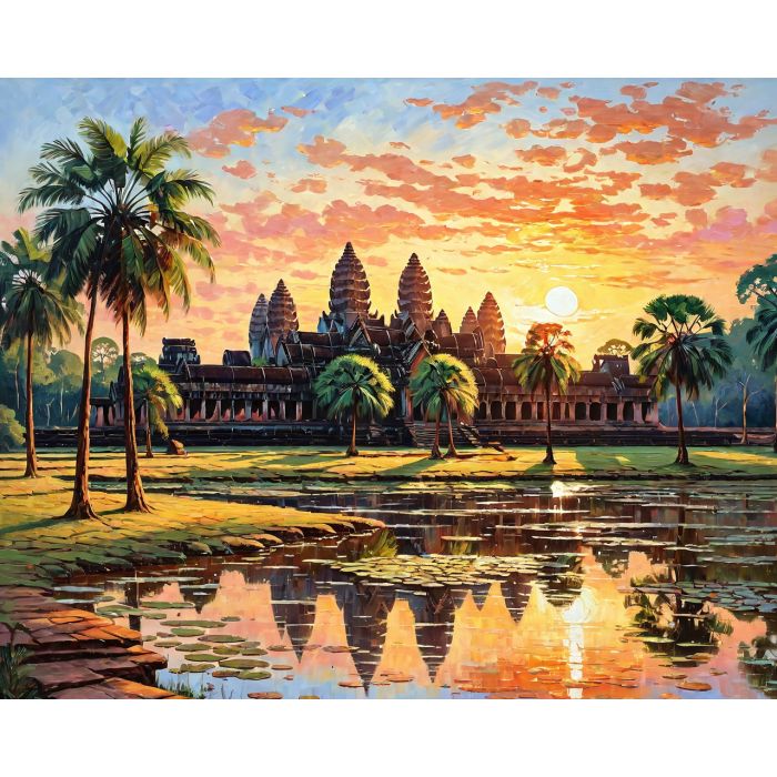 oil painting, hand-painted artwork, oil on canvas